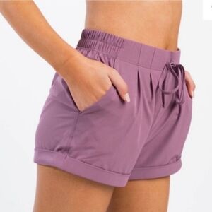 Zyia Lavendar Summer Shorts